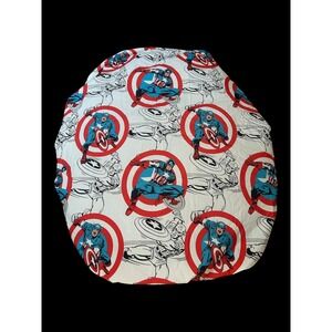 Marvel Captain America Full Bedding Set Fitted Sheet and Pillowcase Jay Franco